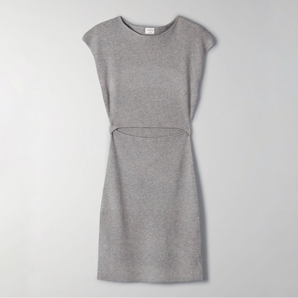 Aritzia Dresses & Skirts - Aritzia Cut-Out Knit Mini Dress